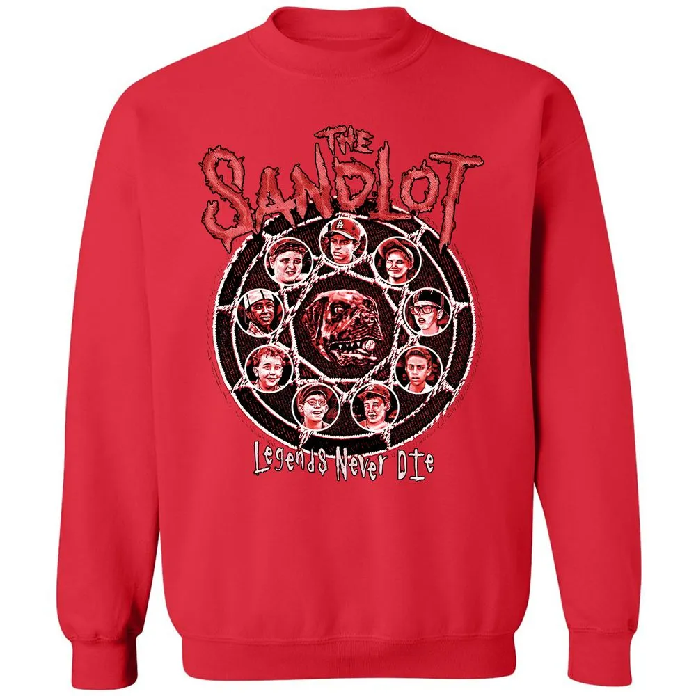 Classic Unisex Sweatshirt - DHJWA7NZ - Red - 5