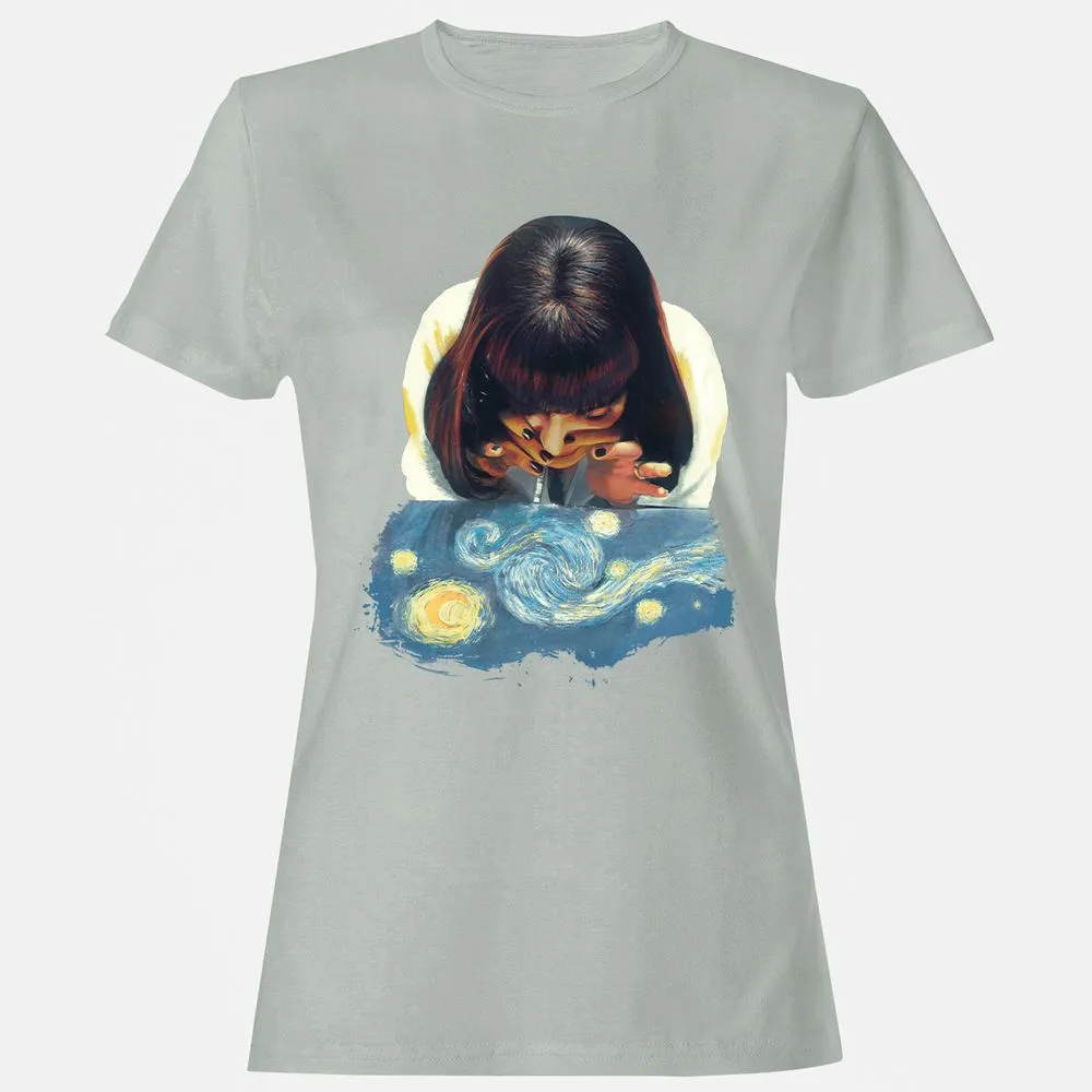 Women's T-Shirt - VEHCSS1V - Ash - 2