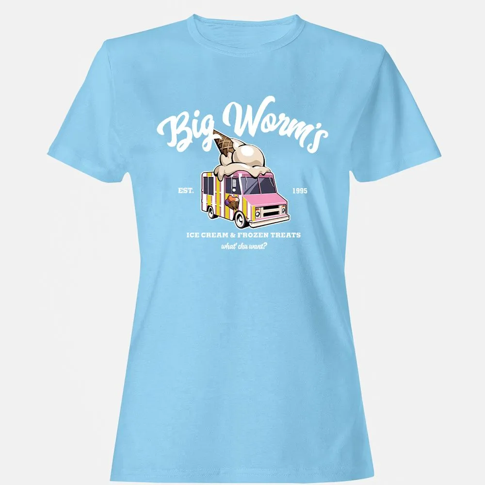 Women's T-Shirt - E6YERTPJ - Light Blue - 8