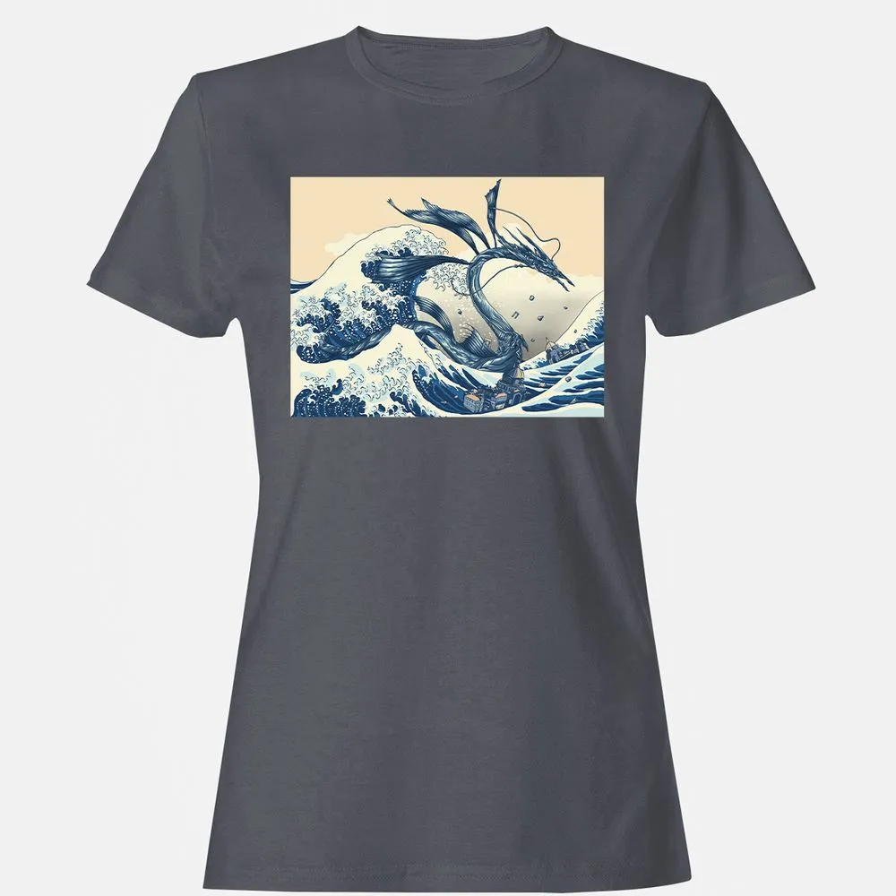 Women's T-Shirt - BG46CBZ3 - Dark Heather - 5