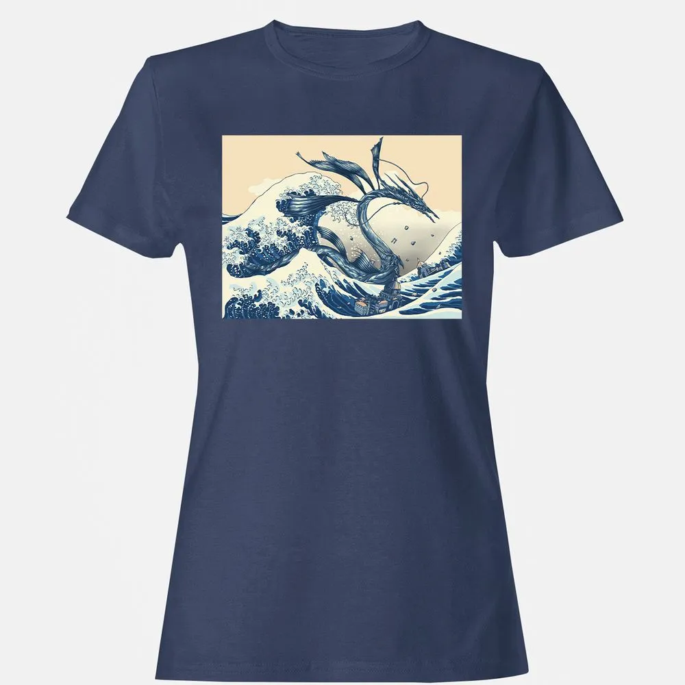 Women's T-Shirt - BG46CBZ3 - Navy - 10