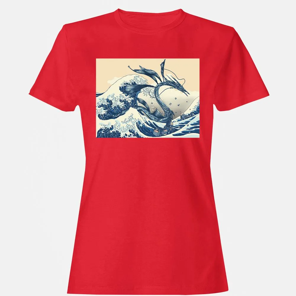 Women's T-Shirt - BG46CBZ3 - Red - 13
