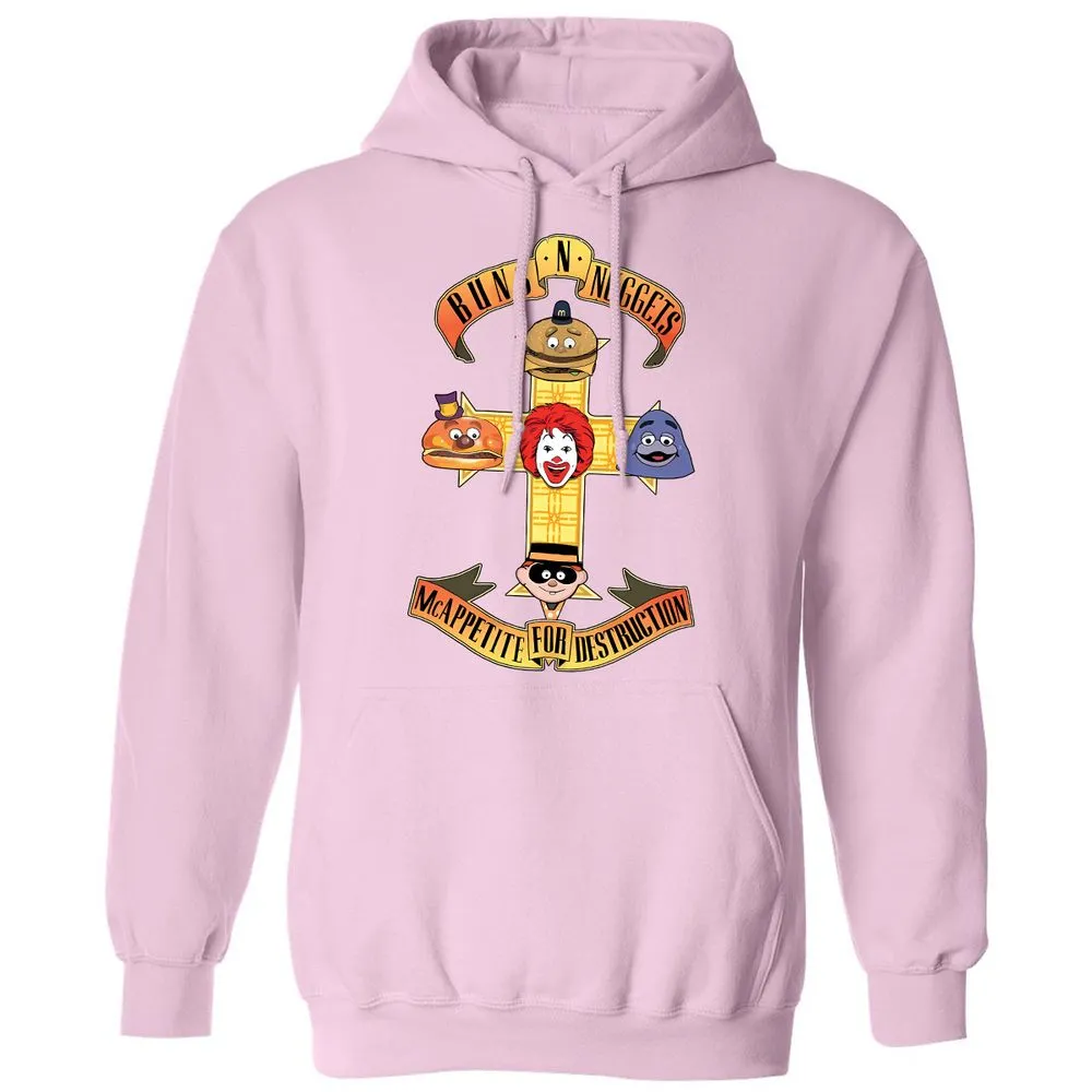 Classic Unisex Hoodie - J8H7XKNF - Light Pink - 3