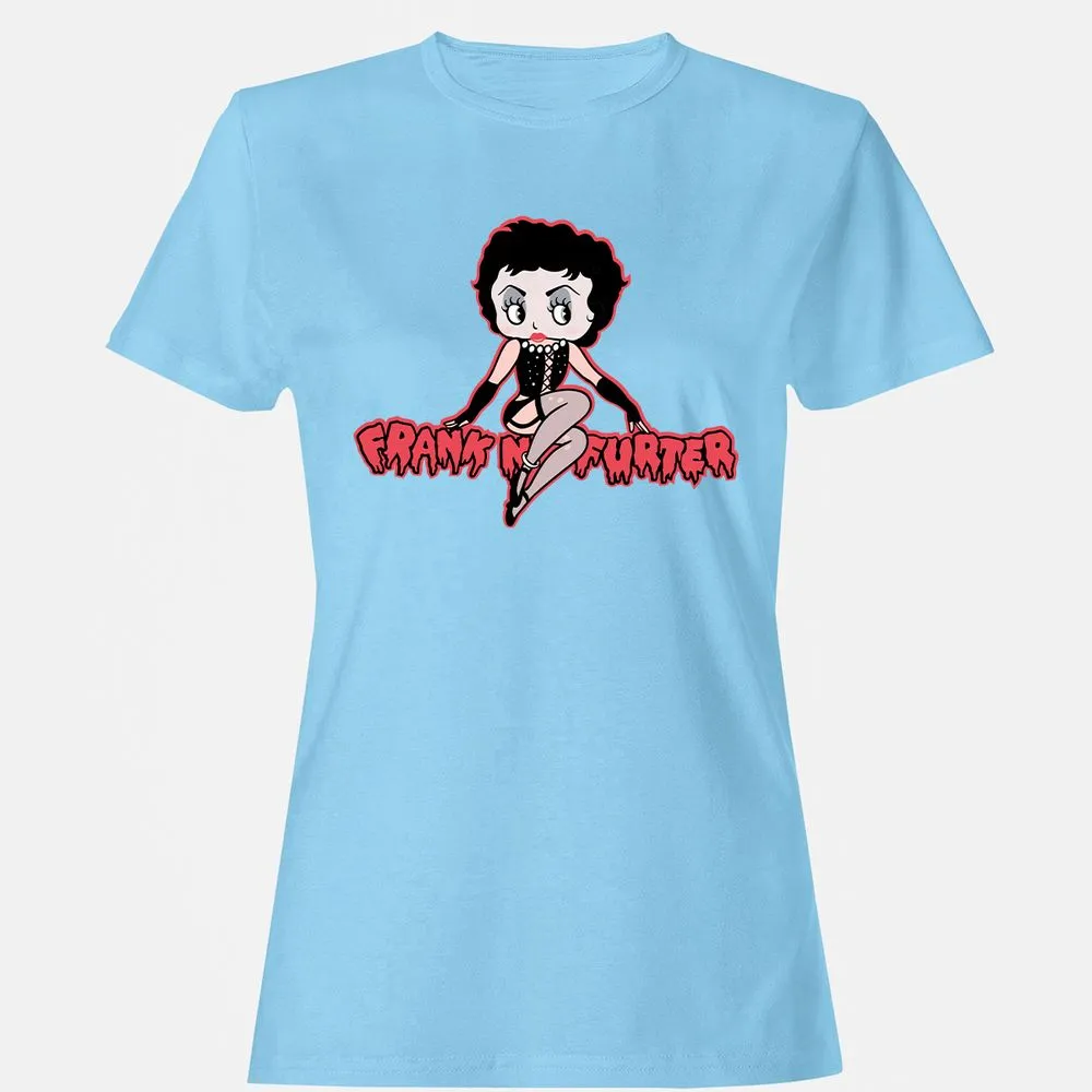 Women's T-Shirt - V9RES6CR - Light Blue - 8