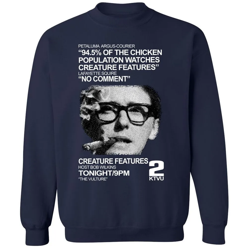 Classic Unisex Sweatshirt - 4HLLDJFH - Navy - 2