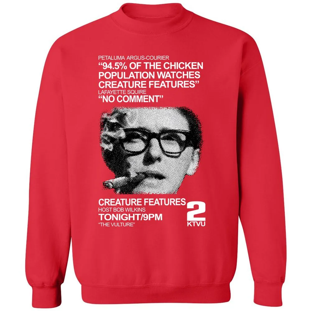 Classic Unisex Sweatshirt - 4HLLDJFH - Red - 5