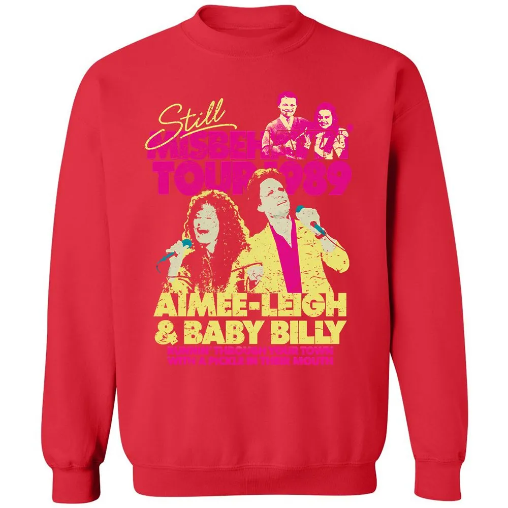 Classic Unisex Sweatshirt - F9Q5U9CC - Red - 5