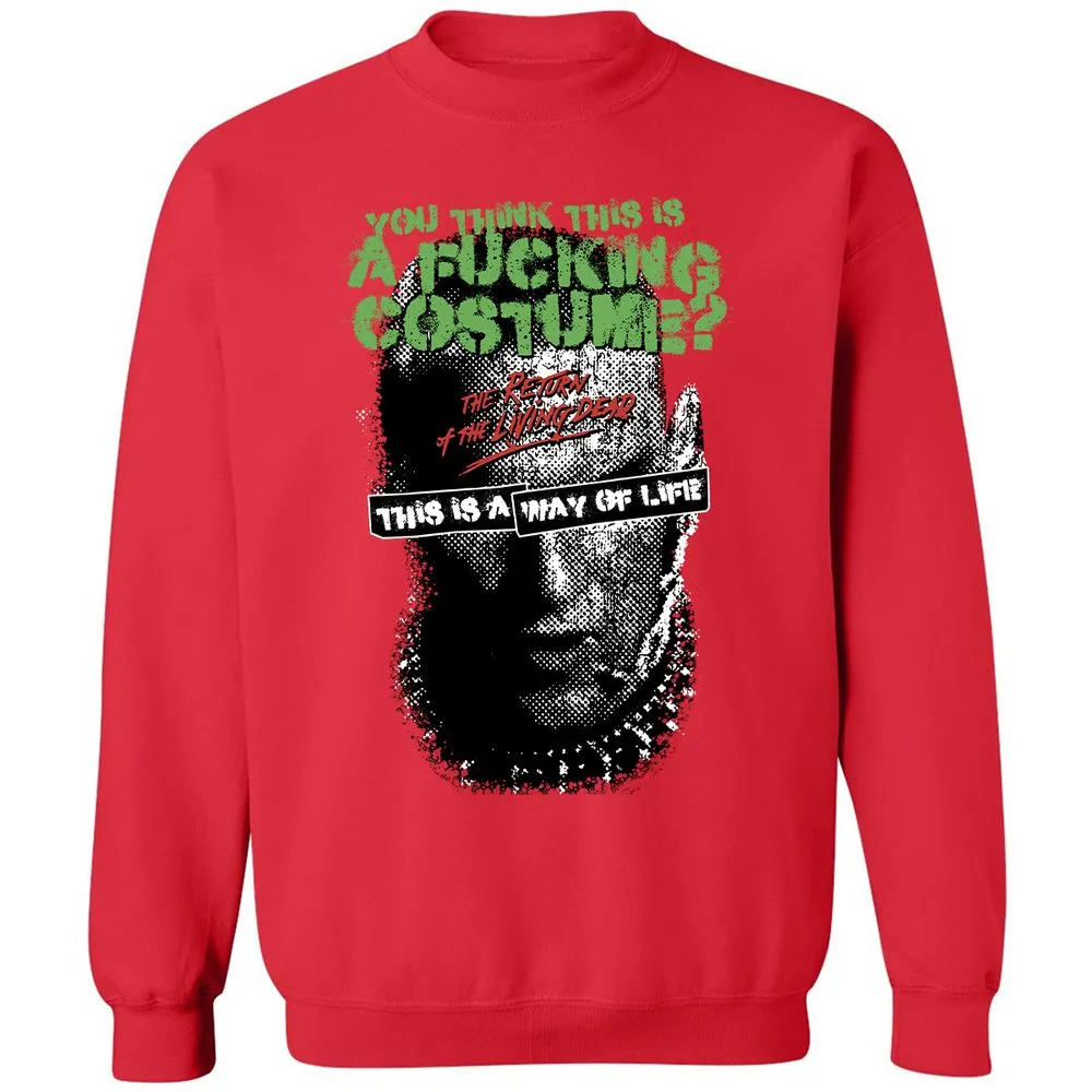 Classic Unisex Sweatshirt - 9PYTQNM9 - Red - 5