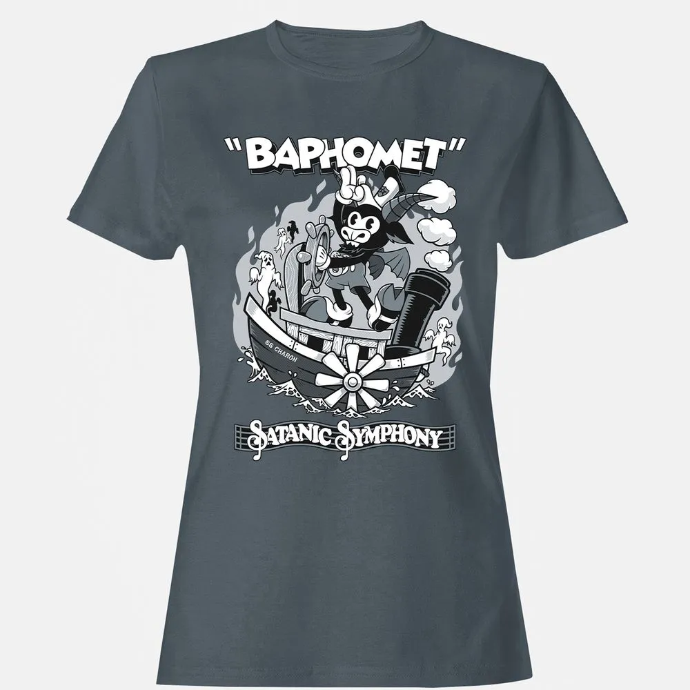 Women's T-Shirt - DNKVRVMQ - Charcoal - 3