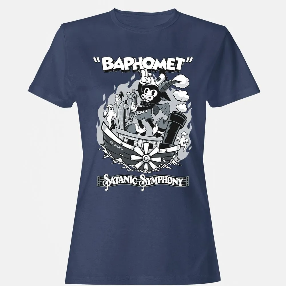 Women's T-Shirt - DNKVRVMQ - Navy - 10
