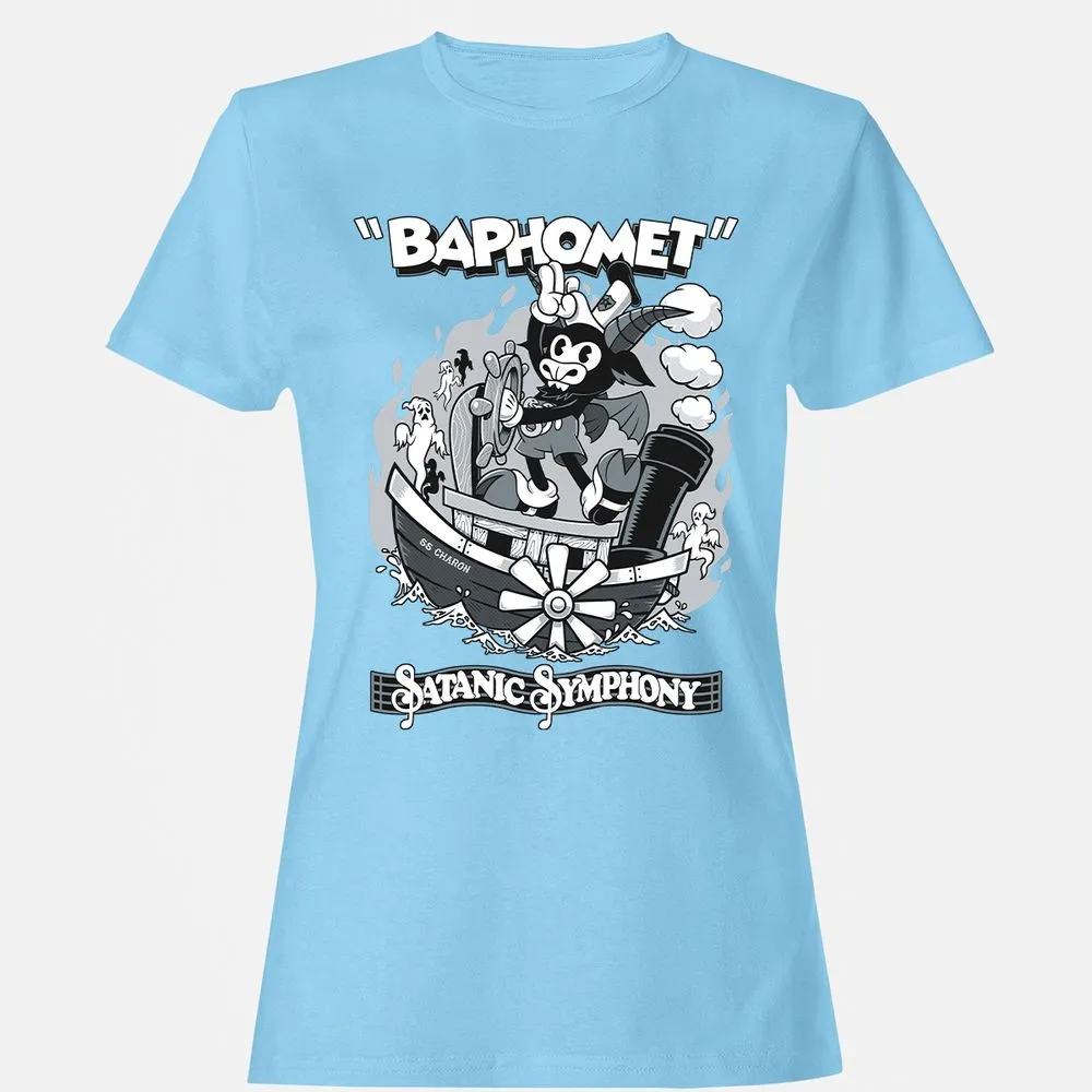 Women's T-Shirt - DNKVRVMQ - Light Blue - 8