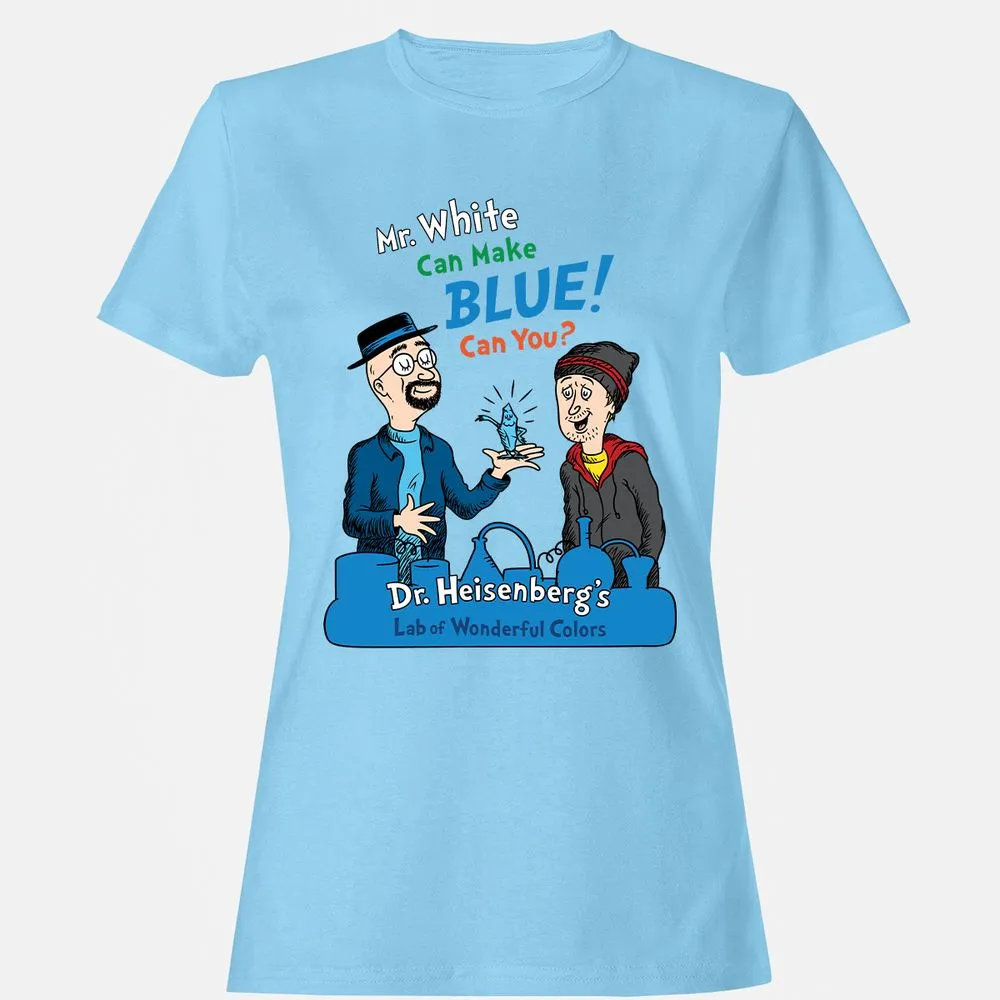 Women's T-Shirt - E6XE7GCP - Light Blue - 8