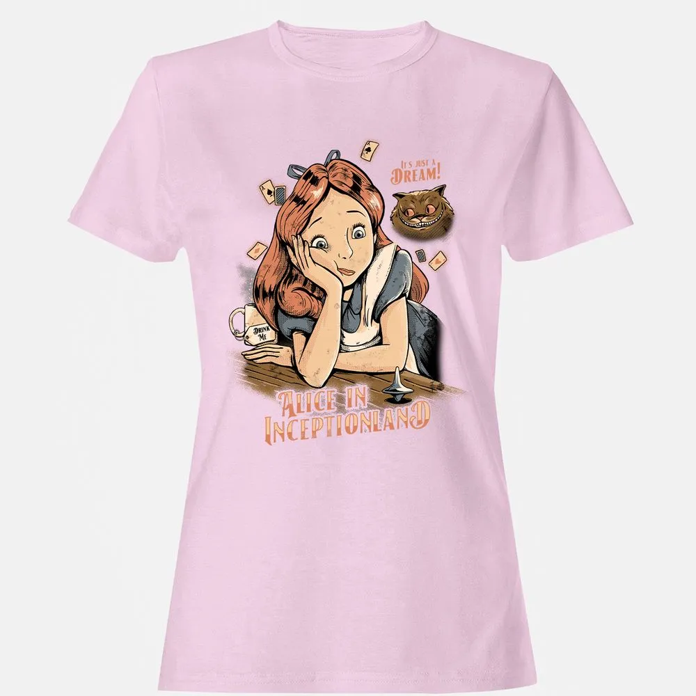 Women's T-Shirt - 7A8E2N9F - Light Pink - 9