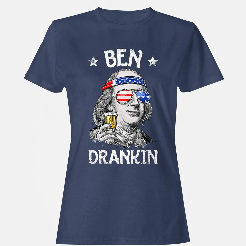 Women's T-Shirt - 6CH132KC - Navy - 10