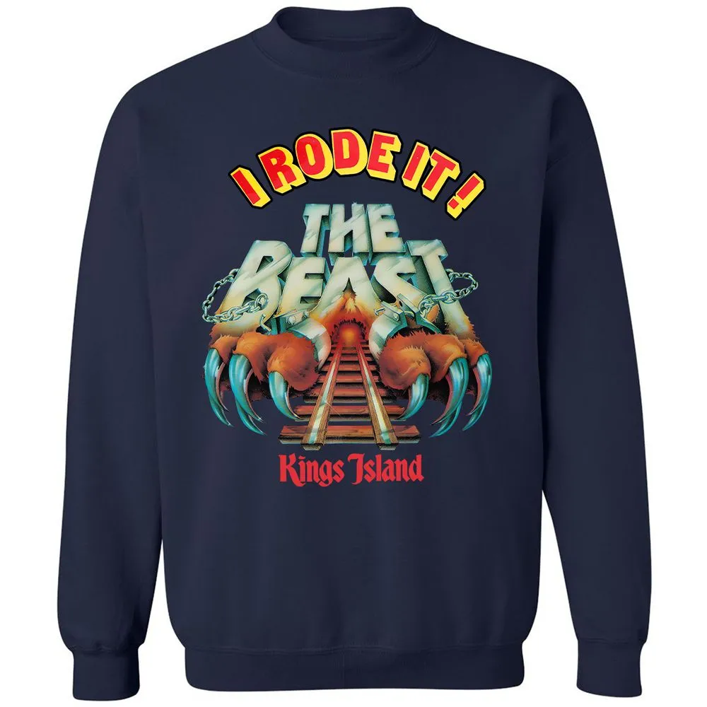 Classic Unisex Sweatshirt - J61LEM34 - Navy - 2
