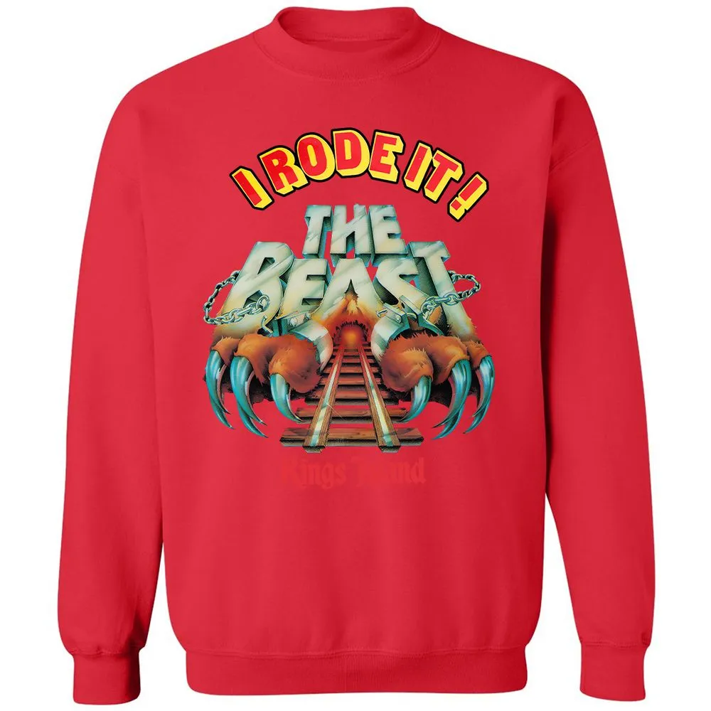 Classic Unisex Sweatshirt - J61LEM34 - Red - 5