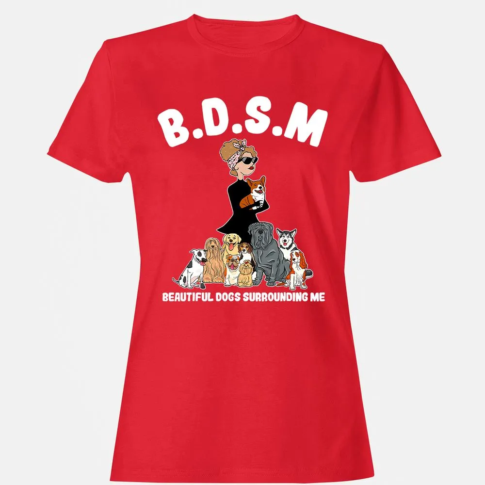 Women's T-Shirt - ZCKD57Q8 - Red - 13