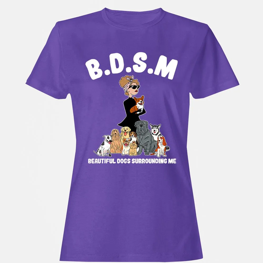 Women's T-Shirt - ZCKD57Q8 - Purple - 12