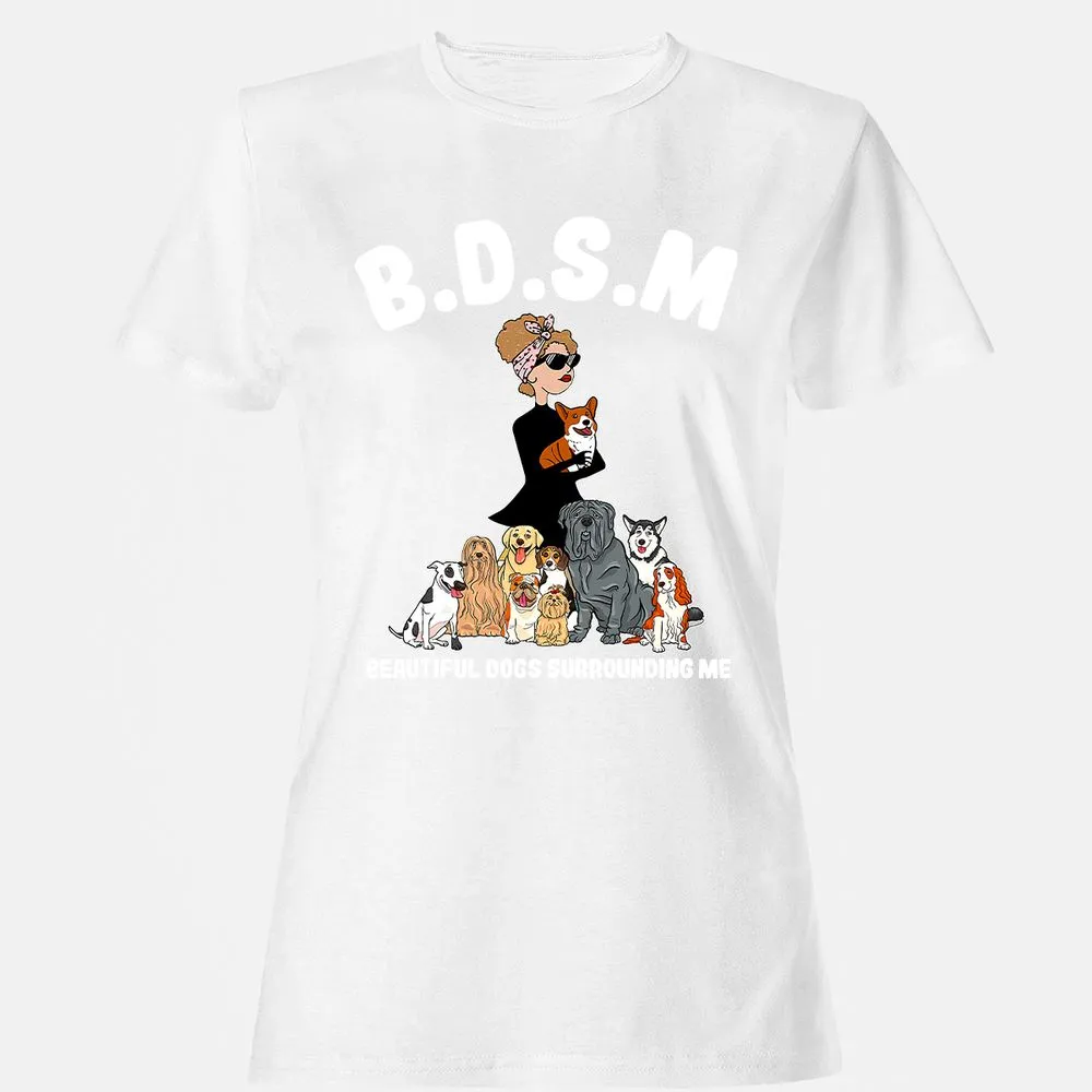 Women's T-Shirt - ZCKD57Q8 - White - 16