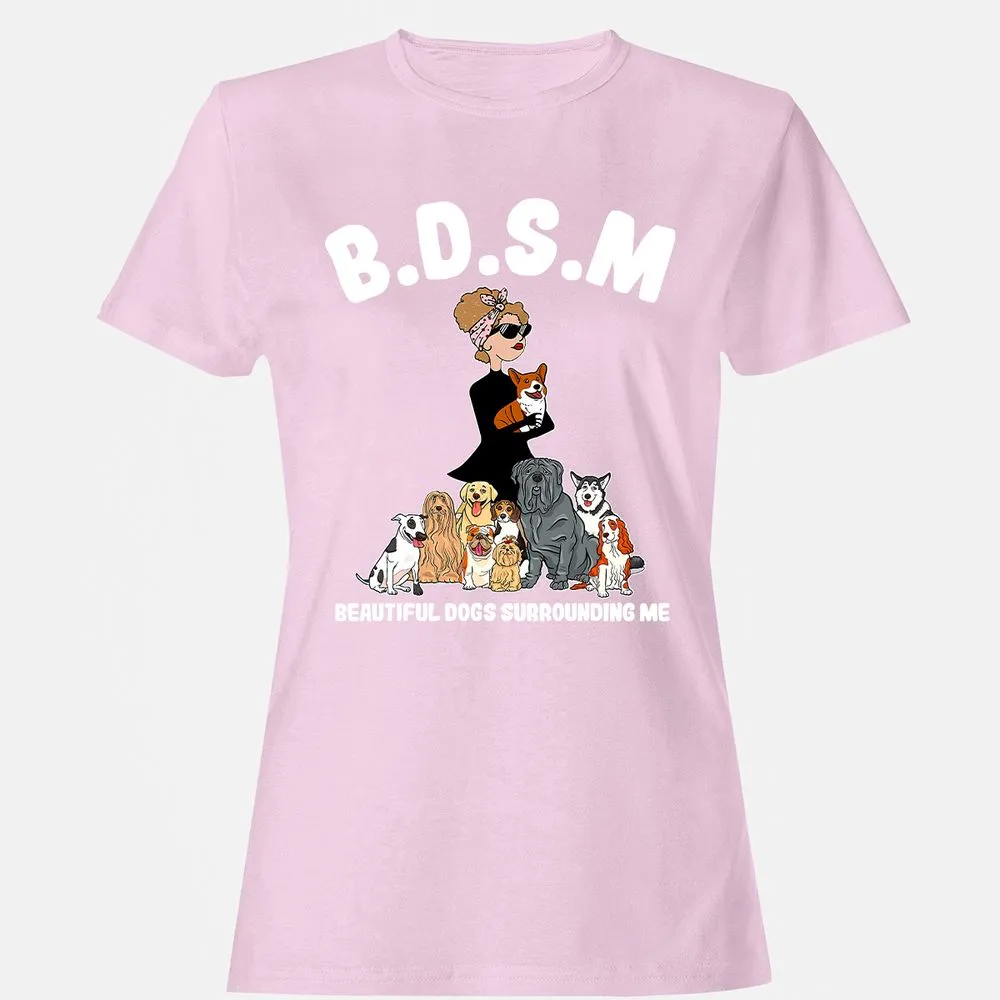 Women's T-Shirt - ZCKD57Q8 - Light Pink - 9