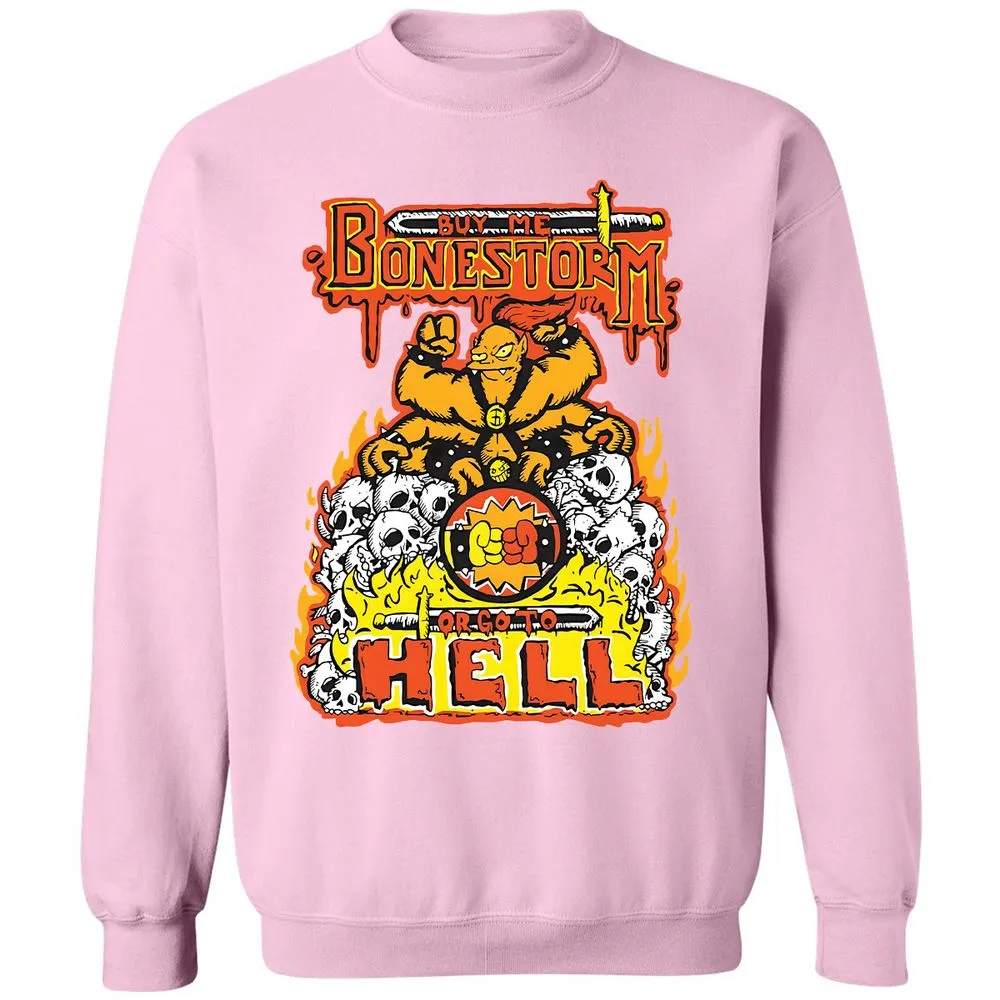 Classic Unisex Sweatshirt - A3U8XR5F - Light Pink - 3