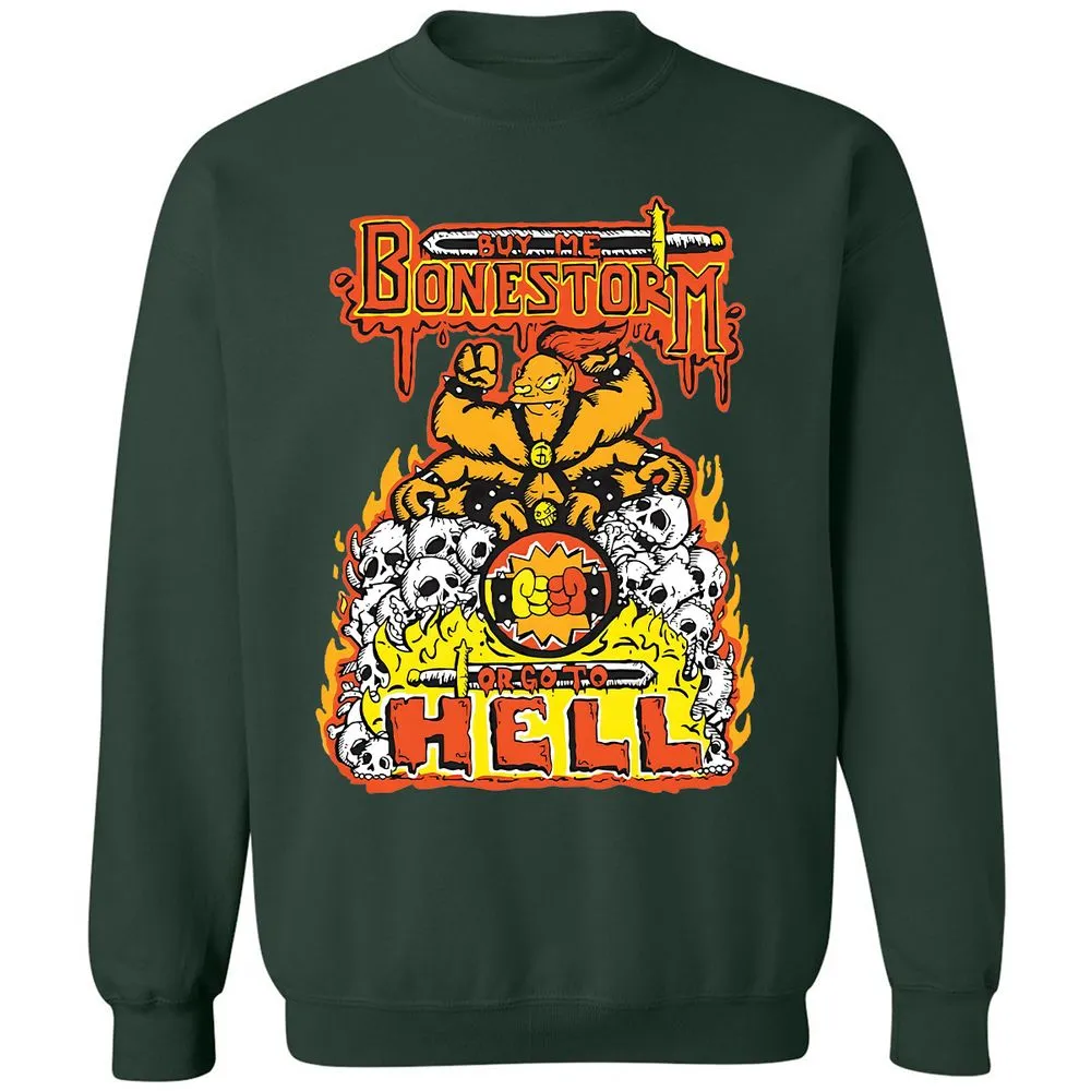 Classic Unisex Sweatshirt - A3U8XR5F - Forest Green - 4