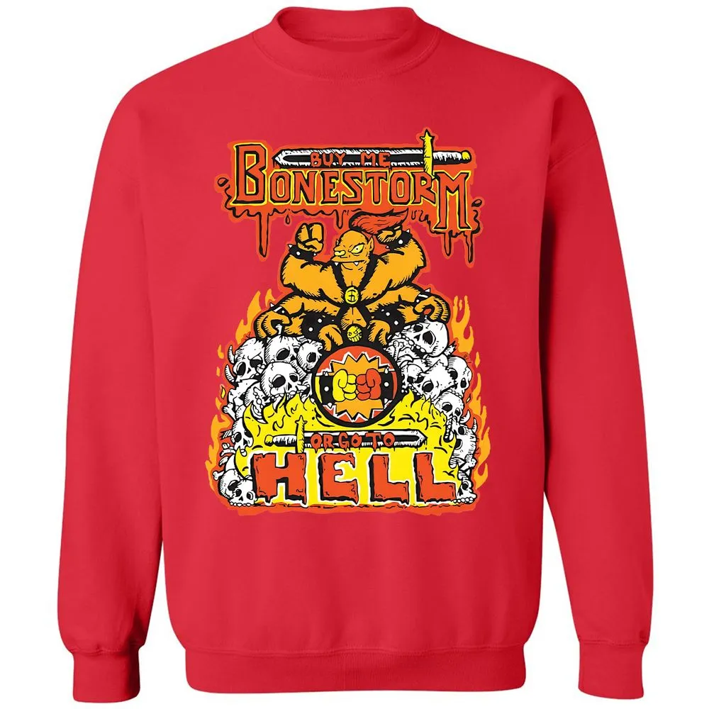 Classic Unisex Sweatshirt - A3U8XR5F - Red - 5