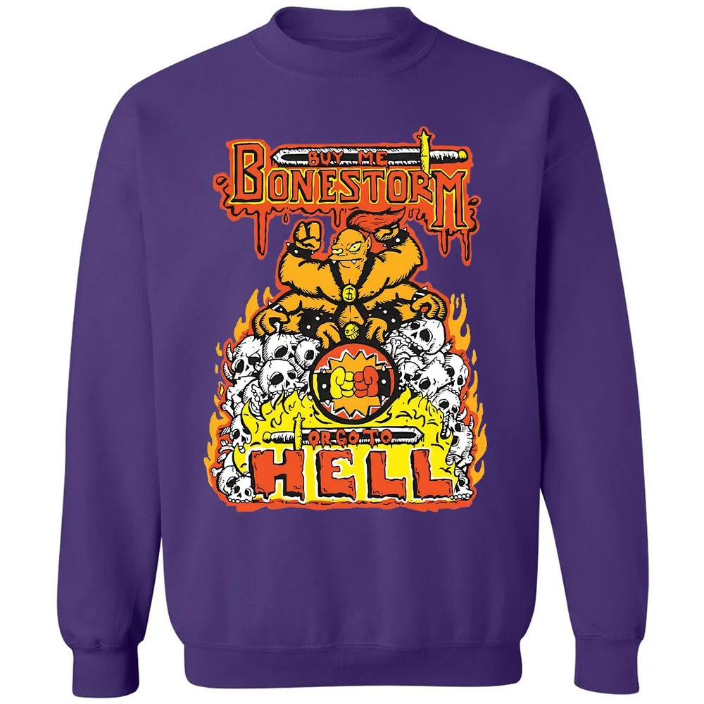 Classic Unisex Sweatshirt - A3U8XR5F - Purple - 6