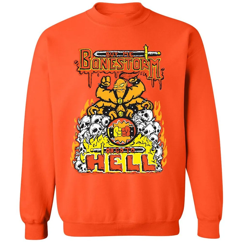 Classic Unisex Sweatshirt - A3U8XR5F - Orange - 10