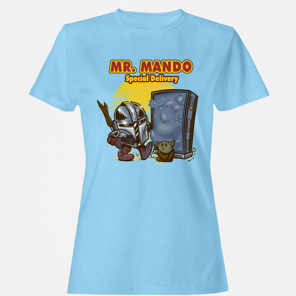 Women's T-Shirt - VWSM1TYJ - Light Blue - 8