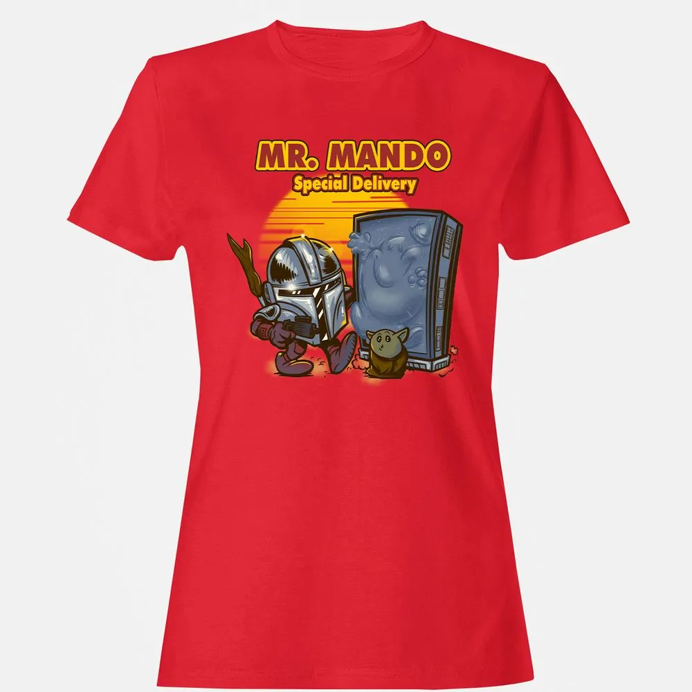 Women's T-Shirt - VWSM1TYJ - Red - 13