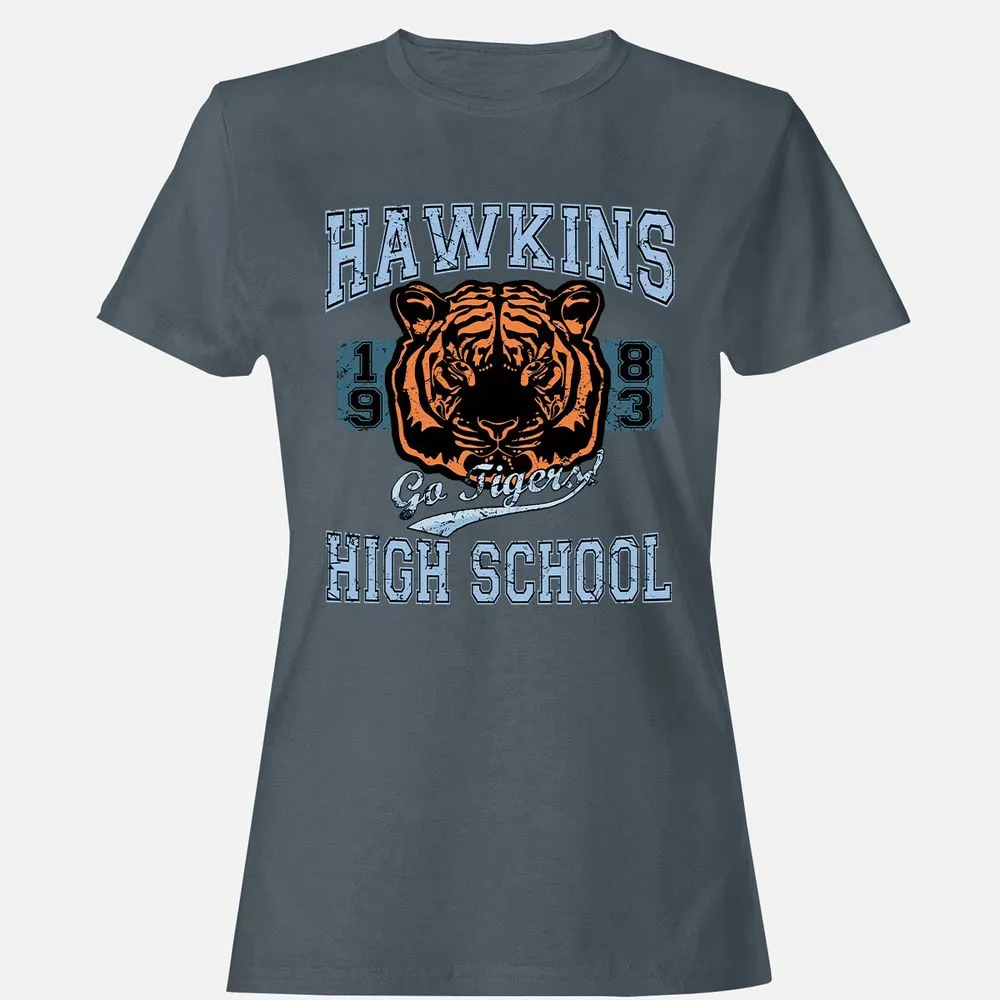 Women's T-Shirt - DHZ1YWFQ - Charcoal - 3