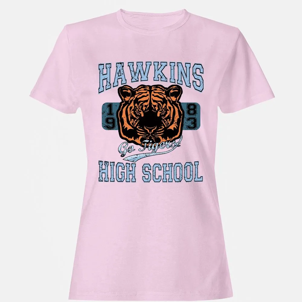 Women's T-Shirt - DHZ1YWFQ - Light Pink - 9