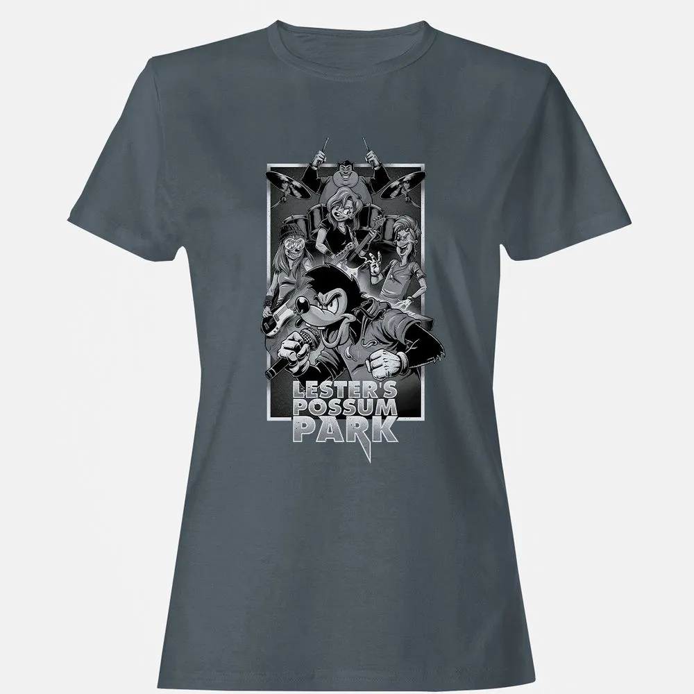 Women's T-Shirt - YRUUX7V6 - Charcoal - 3