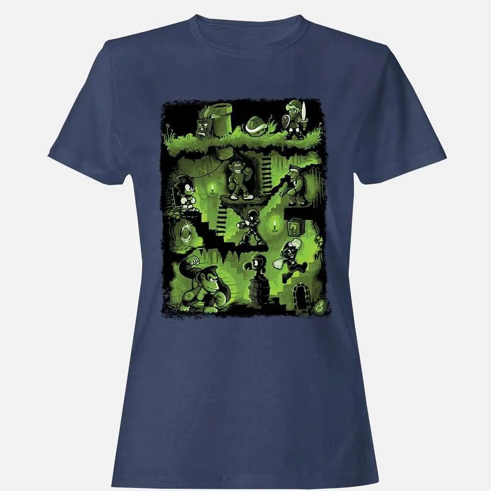 Women's T-Shirt - US6NKD1D - Navy - 10