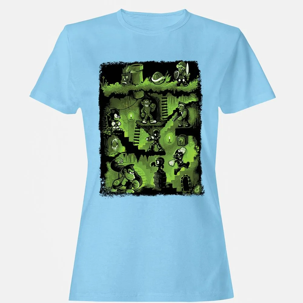 Women's T-Shirt - US6NKD1D - Light Blue - 8