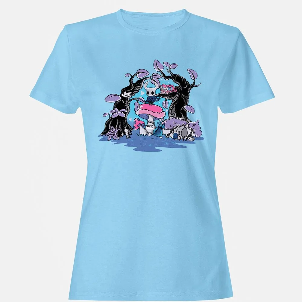 Women's T-Shirt - 8ZT4CLDL - Light Blue - 8