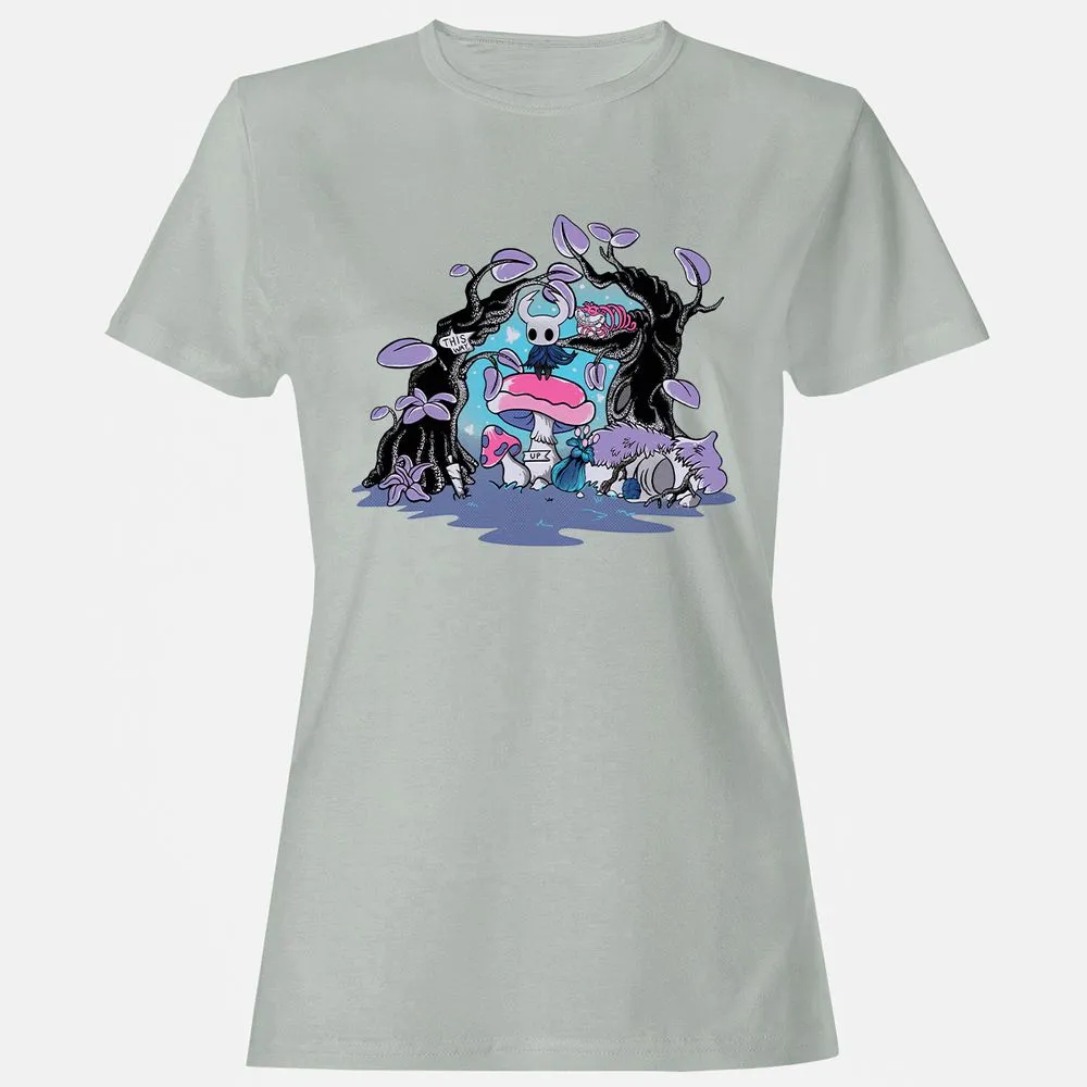 Women's T-Shirt - 8ZT4CLDL - Ash - 2