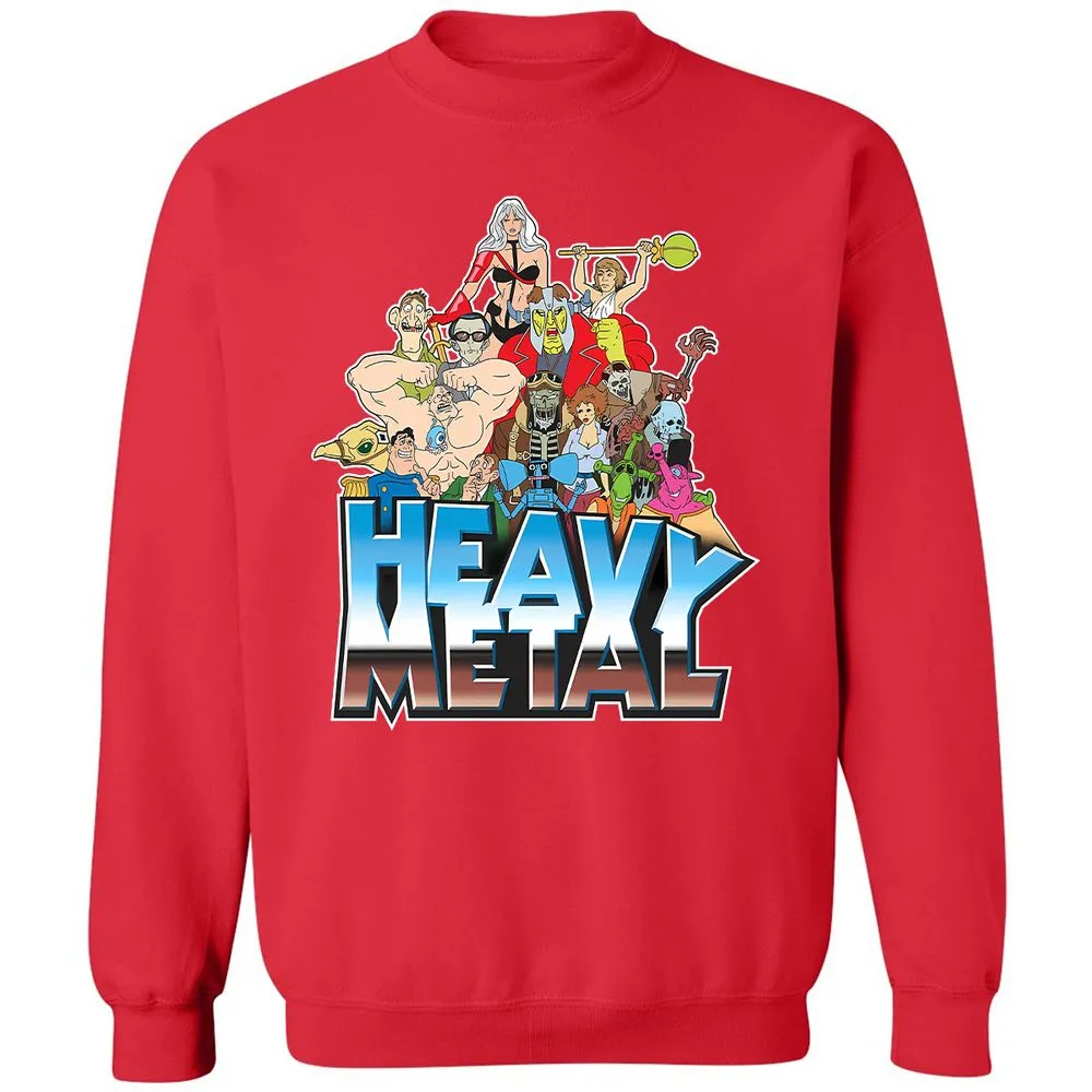 Classic Unisex Sweatshirt - ZX7BTG6D - Red - 5
