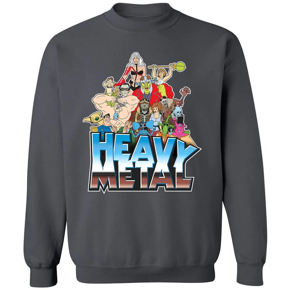 Classic Unisex Sweatshirt - ZX7BTG6D - Charcoal - 7