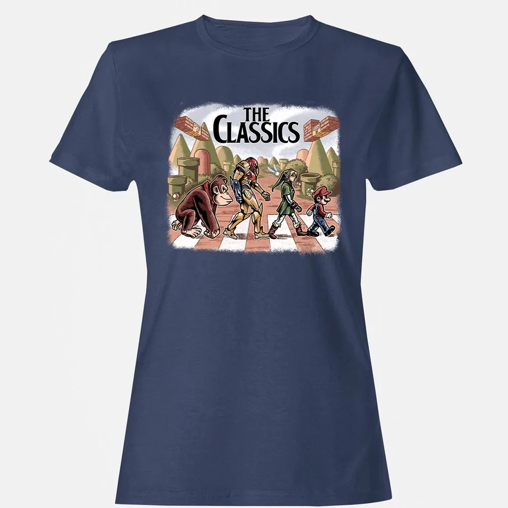 Women's T-Shirt - 17XQ7MGU - Navy - 10