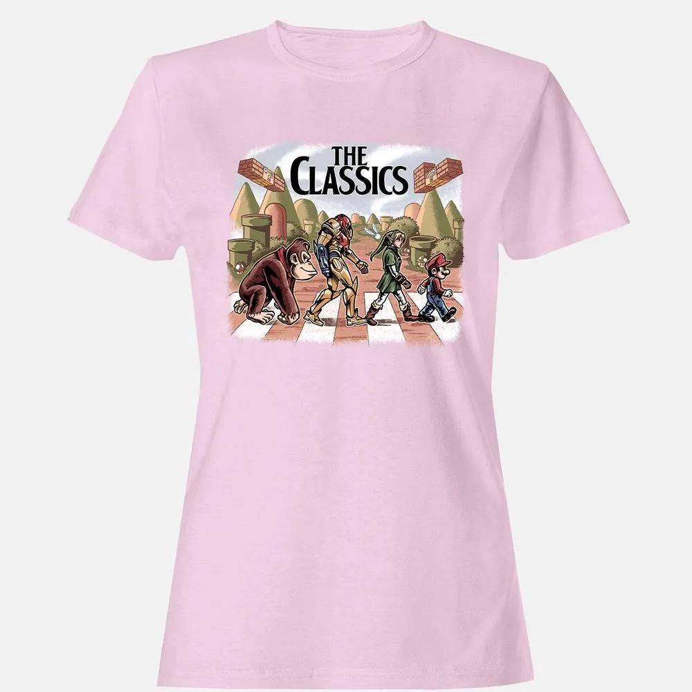 Women's T-Shirt - 17XQ7MGU - Light Pink - 9