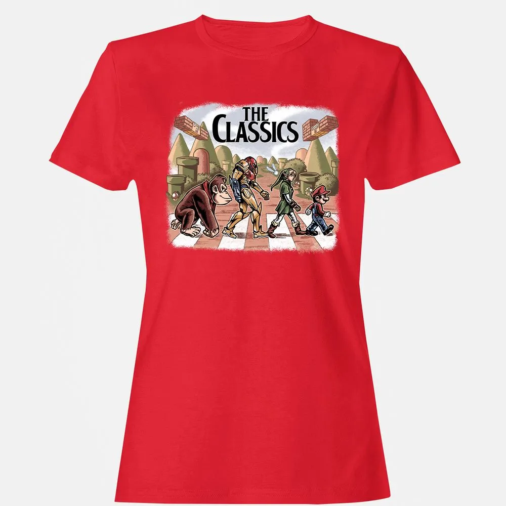 Women's T-Shirt - 17XQ7MGU - Red - 13