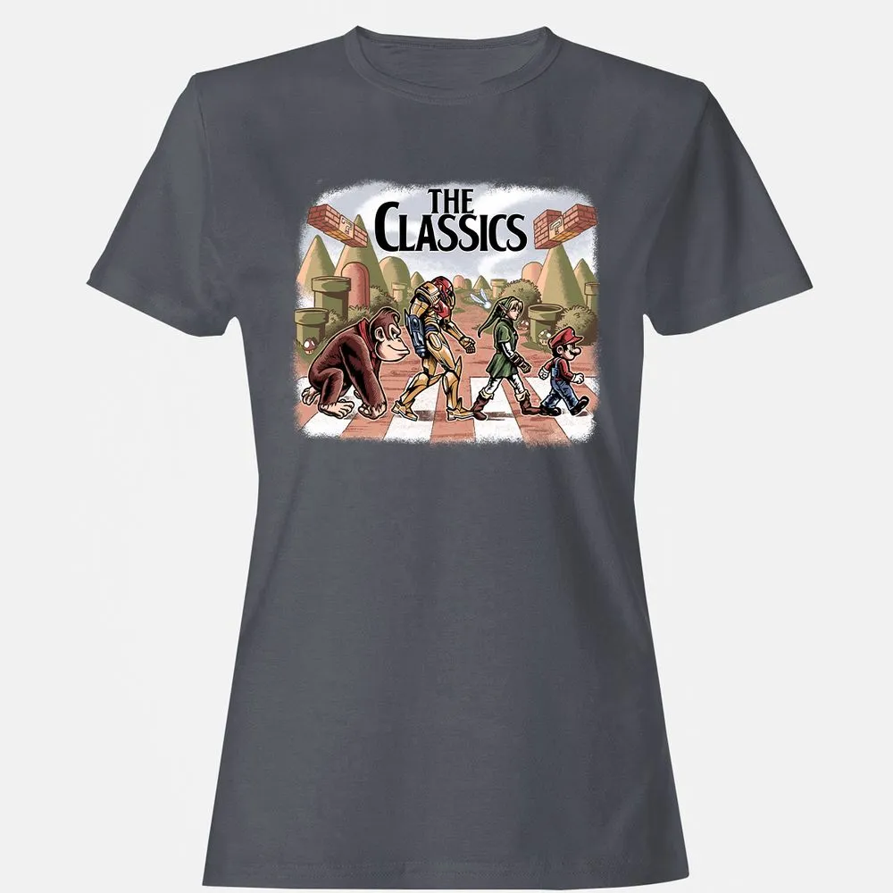 Women's T-Shirt - 17XQ7MGU - Dark Heather - 5