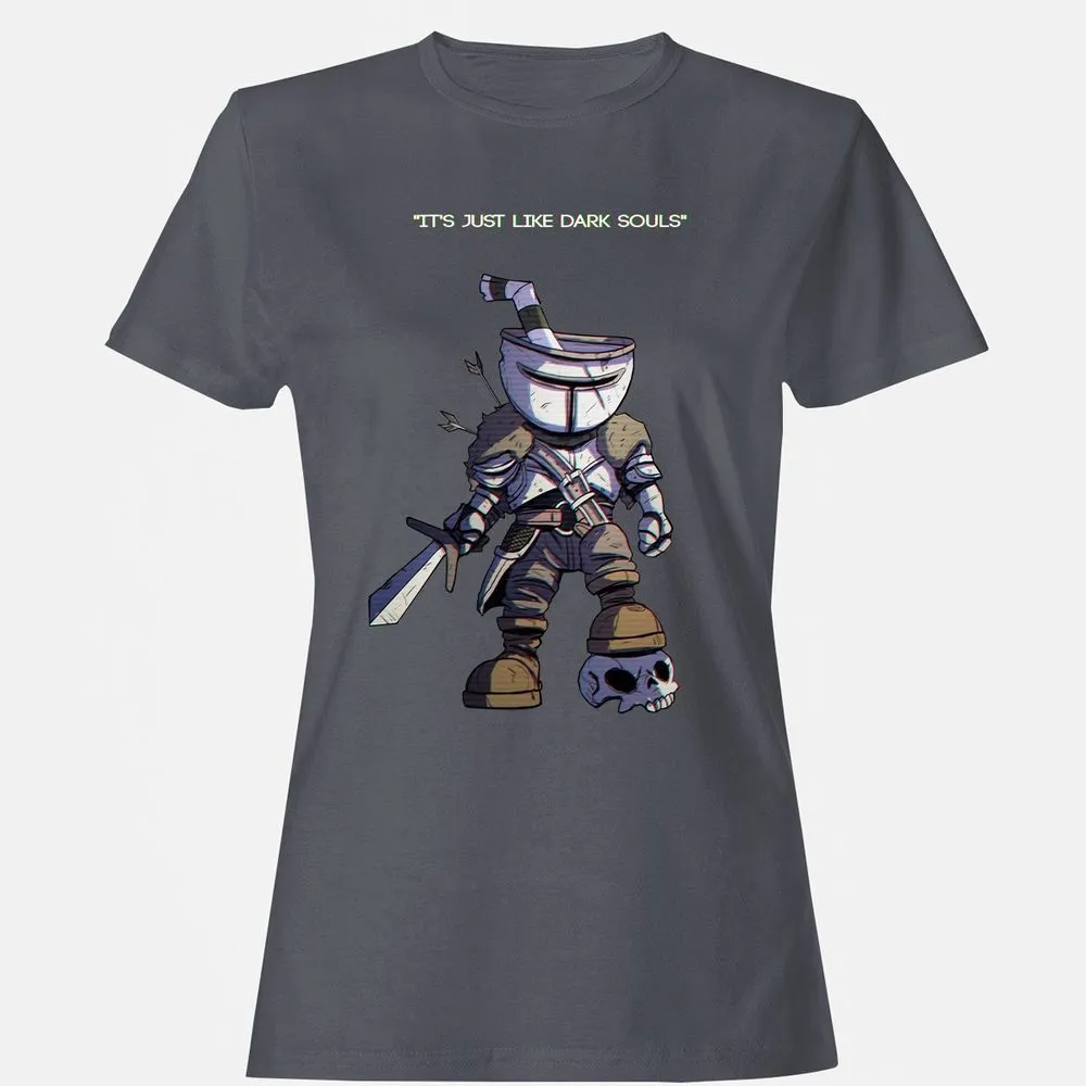 Women's T-Shirt - MACRKBQP - Dark Heather - 5