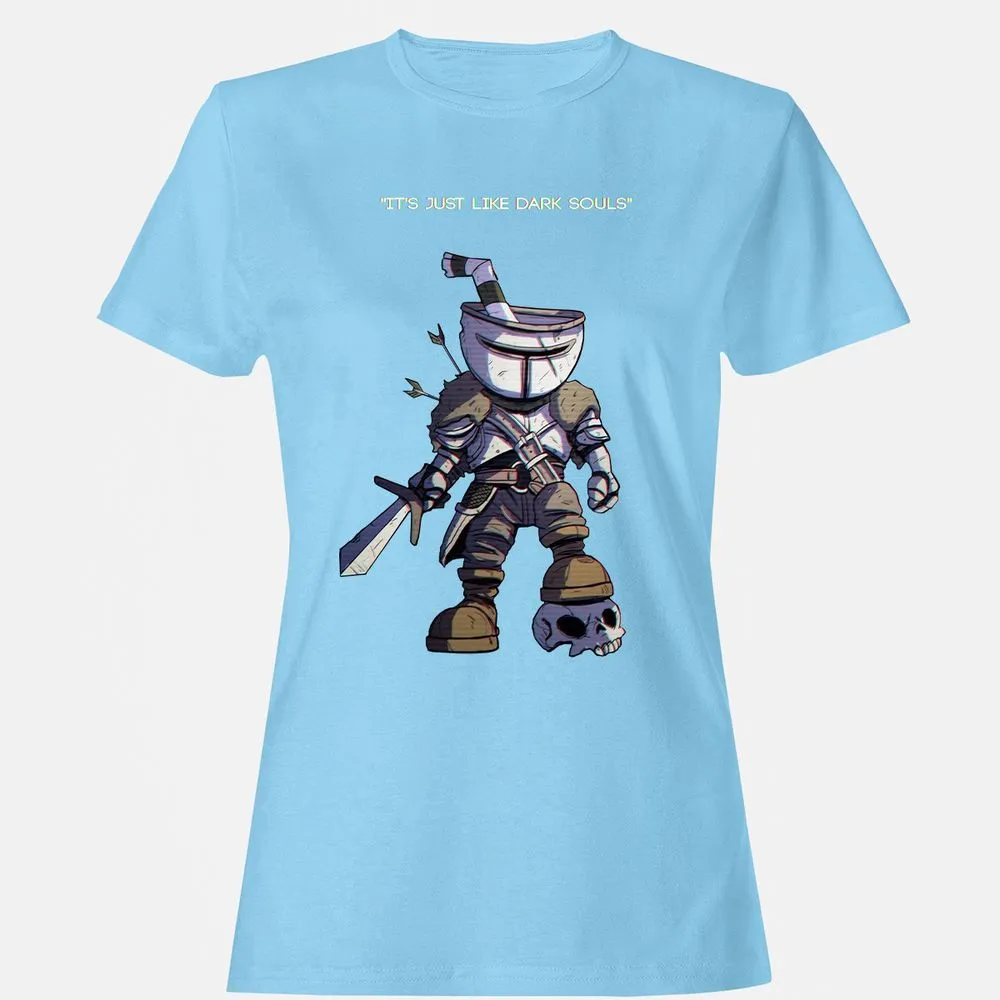Women's T-Shirt - MACRKBQP - Light Blue - 8
