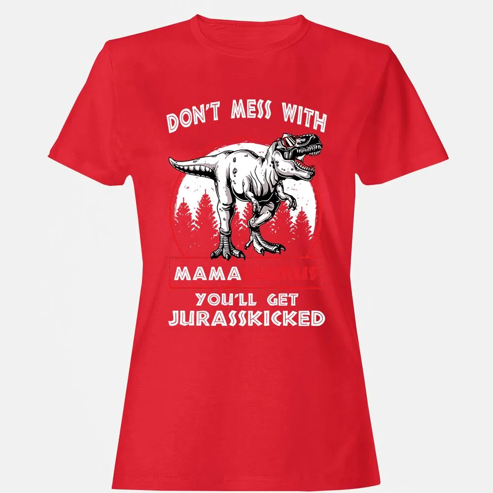 Women's T-Shirt - A8JQCE7Q - Red - 13