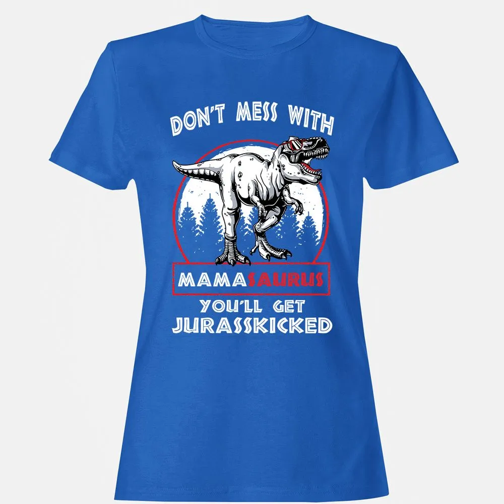 Women's T-Shirt - A8JQCE7Q - Royal - 14