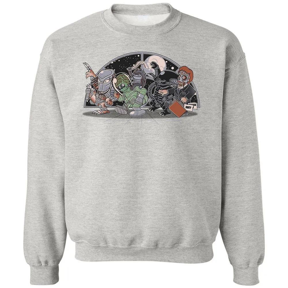 Classic Unisex Sweatshirt - 7M8ZQV8W - Ash - 2