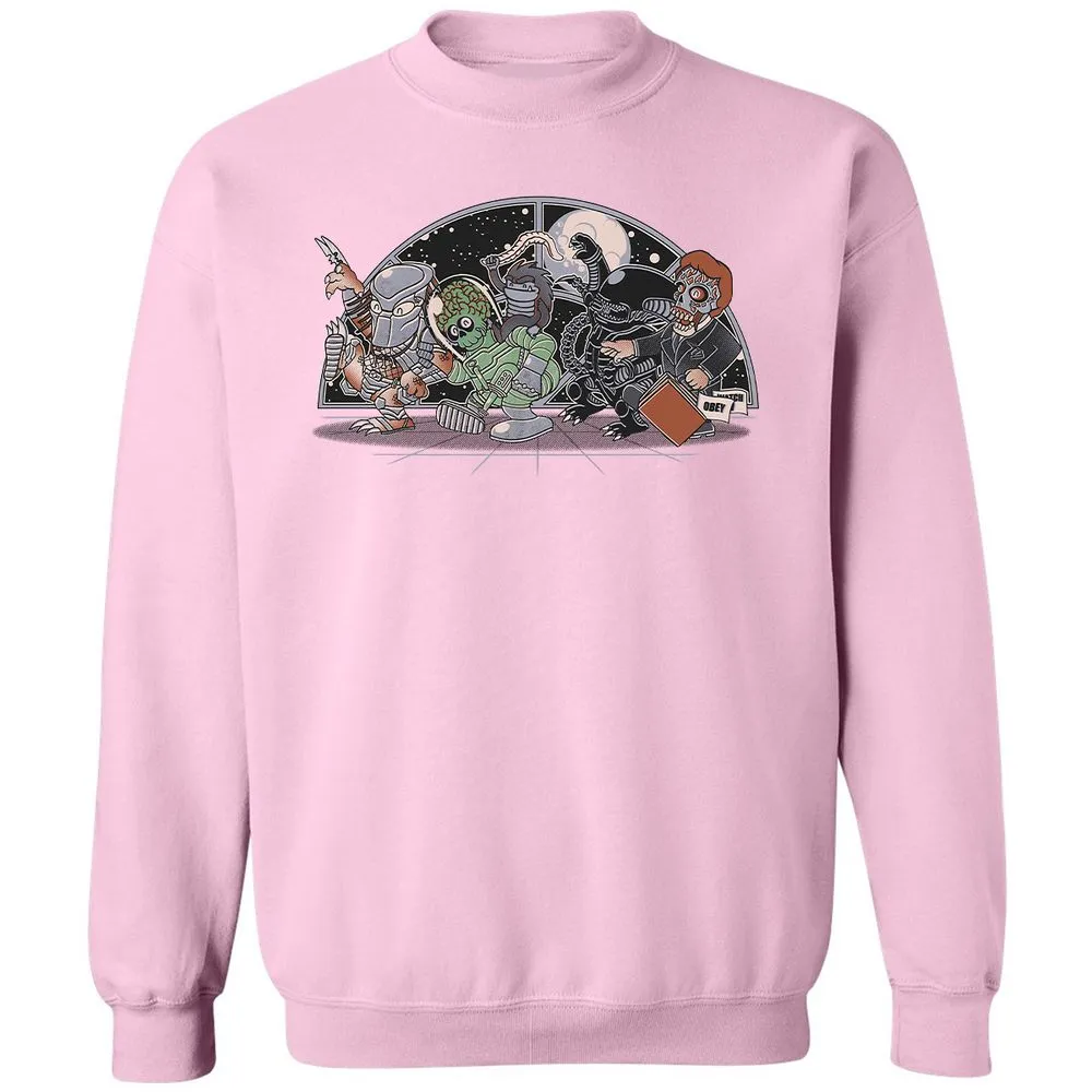 Classic Unisex Sweatshirt - 7M8ZQV8W - Light Pink - 3